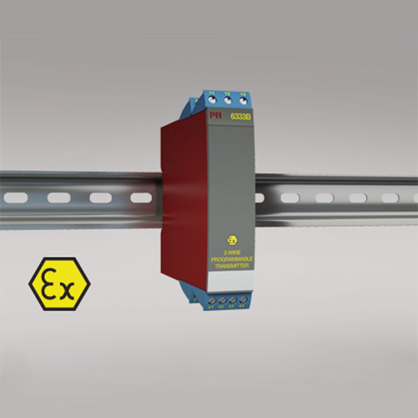 6333B 2-wire programmable transmitter