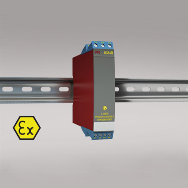 6334B 2-wire programmable transmitter