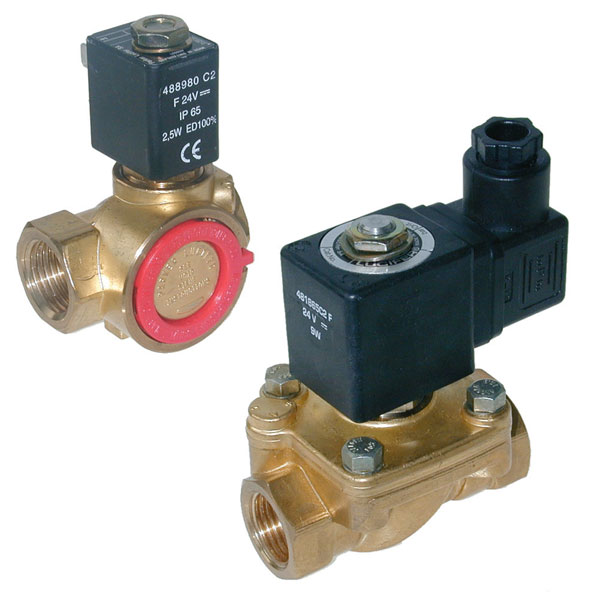 PARKER 2-WAY NORMALLY CLOSED, 3/8" GENERAL PURPOSE SOLENOID VALVES