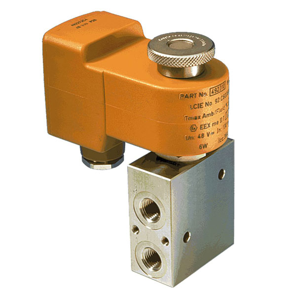 PARKER 3-WAY UNIVERSAL, 3/8" GENERAL PURPOSE SOLENOID VALVES