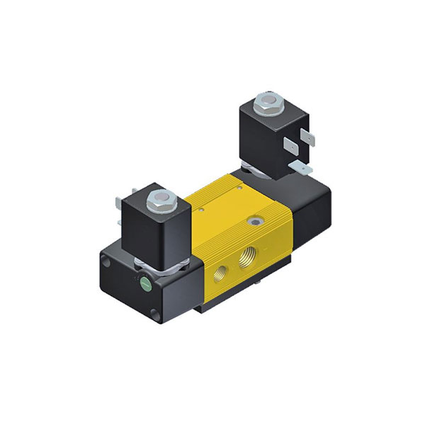 PARKER 5-WAY DUAL SOLENOIDS, 1/8" GENERAL PURPOSE SOLENOID VALVES